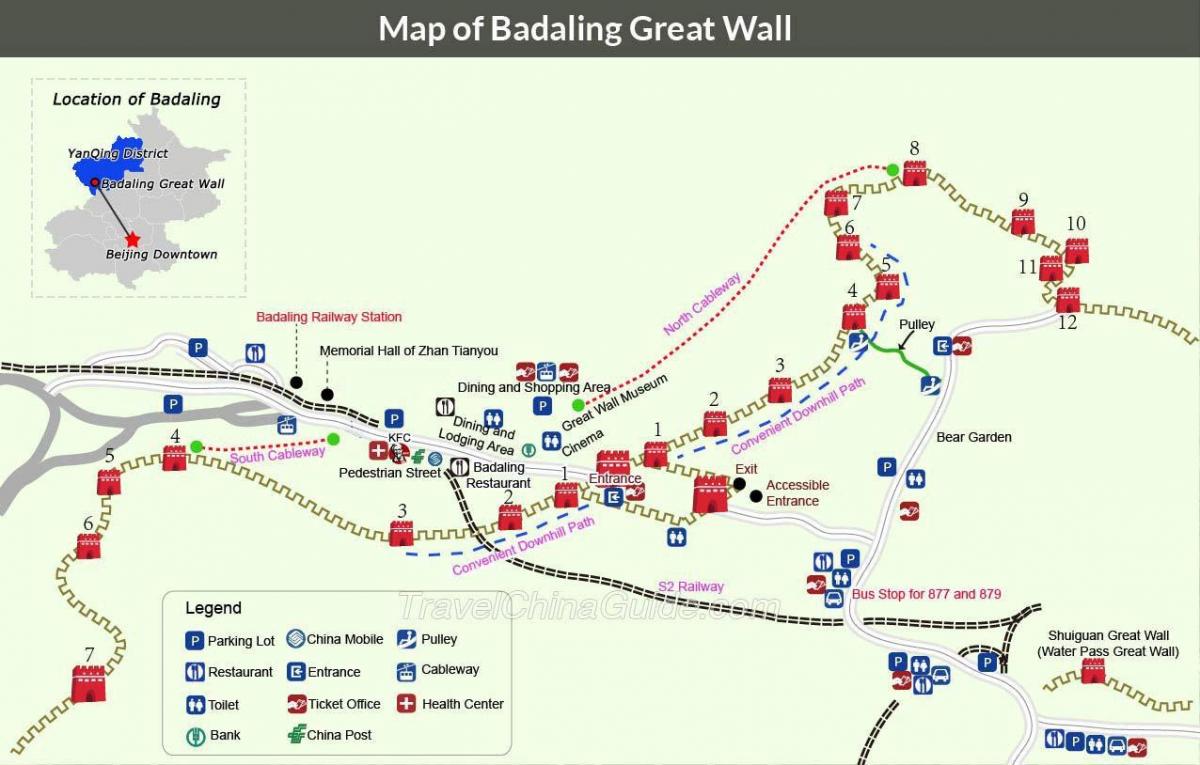 Peking Great wall kartica