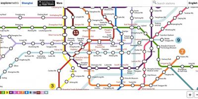 Istražite Peking karta podzemne željeznice 