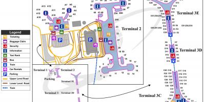 Beijing international airport terminal 3 karti