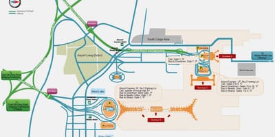 Peking zračna luka terminal karti